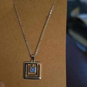 New With Bag Ryze Sterling Silver Necklace.